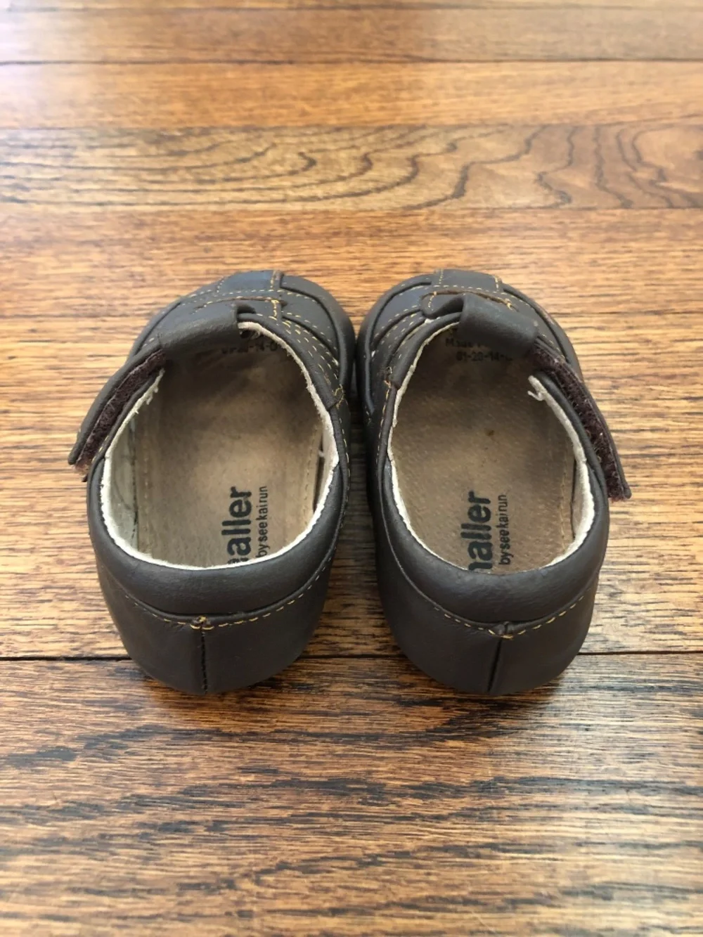 See Kai Run Patrick Fisherman Sandal, Brown, Size 6-9 months